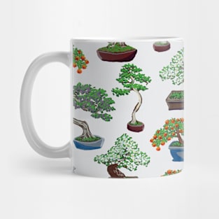 Bonsai in Gouache Pattern Mug